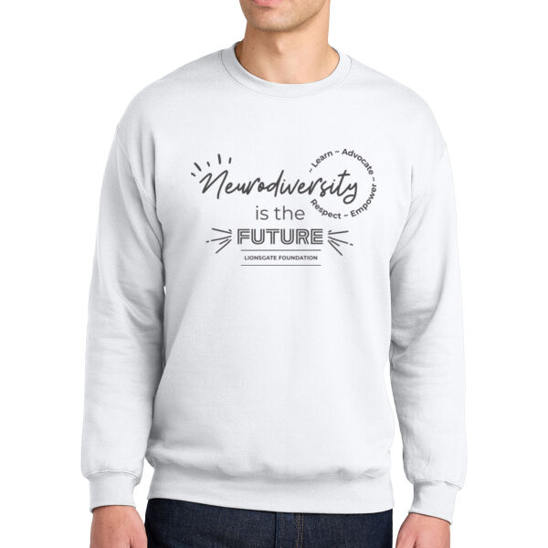 Gildan® Softstyle® Crewneck Sweatshirt - Printed Logos Thumbnail