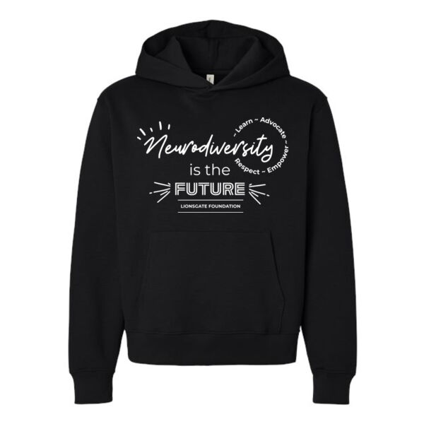 BELLA+CANVAS® Unisex 10-Ounce Heavyweight Pullover Hoodie - Printed Logos Thumbnail