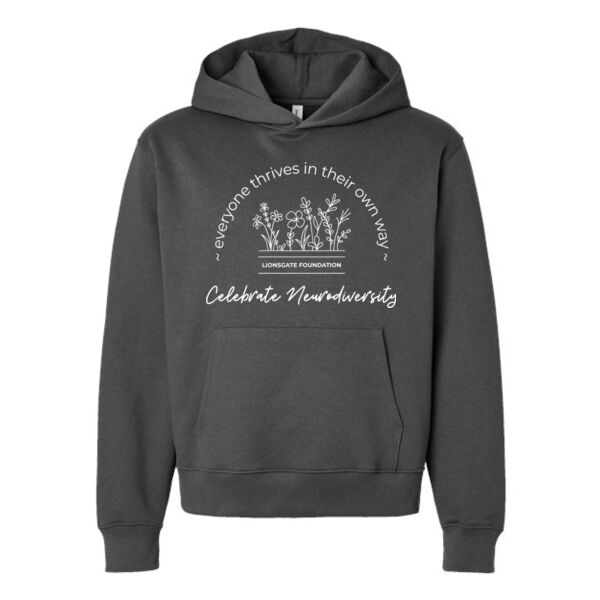 BELLA+CANVAS® Unisex 10-Ounce Heavyweight Pullover Hoodie - Printed Logos Thumbnail