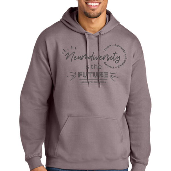 Gildan® Softstyle® Midweight Pullover Hooded Sweatshirt - Printed Logos Thumbnail